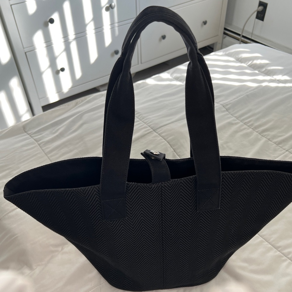Hermes Canvas Tote Bag